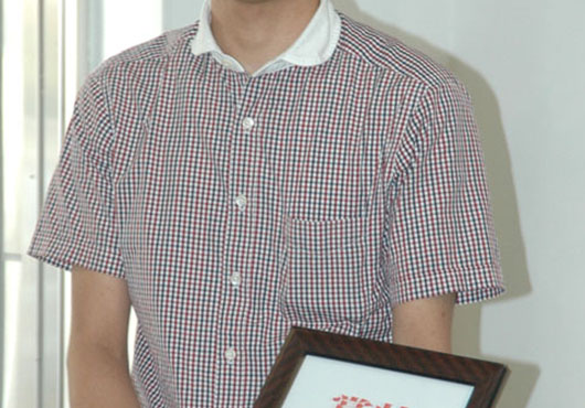 卒業生の中島拓也くんが「JIDA中部卒業制作年度大賞」を受賞