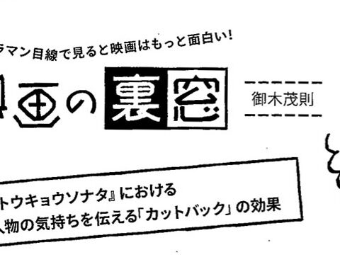 御木茂則　連載 映画の裏窓　ビデオサロン7月号